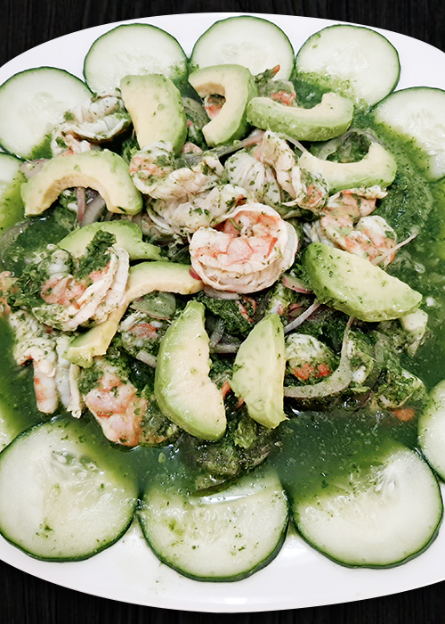 Aguachile de Camarones